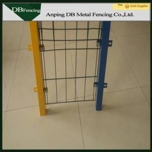 Carbon Steel Welded Wire Fence / Metal Mesh Fencing For Garden Security