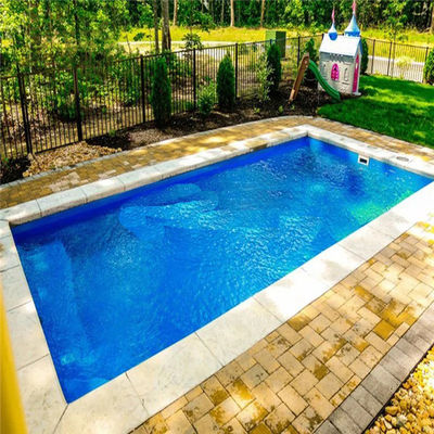 L25′ X W12′ X H4′6" Gelcoat Resin Fiberglass Swimming Pool