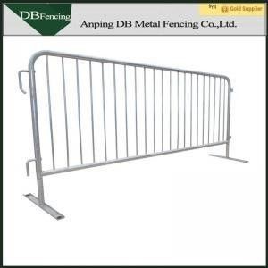 Safety Metal Crowd Control Barriers , Temporary Portable Event Fencing
