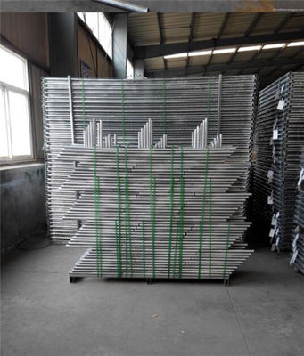 Temporary Chain Link panel fencing providing a sturdy and reliable fence 9 gauge, 11 gauge and 11.5 gauge