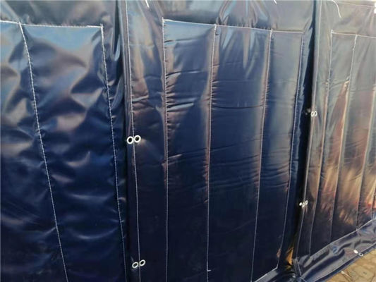 Acoustical Noise Barrier For Temporary Fence Panel In Construction Site
