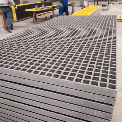 Walkway Anti - Slip FRP Grating Panels , Fiberglass Bar Grating With UV