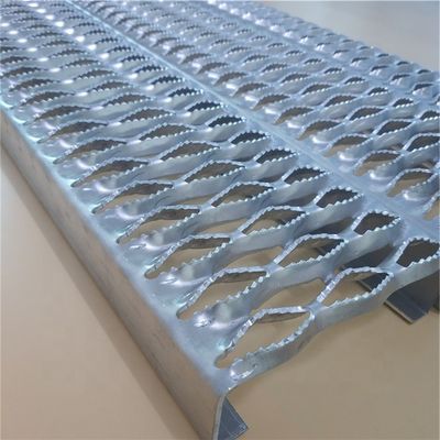 ISO9001 Anti Skid Aluminum Grip Strut Walkway Channel Safety Grating
