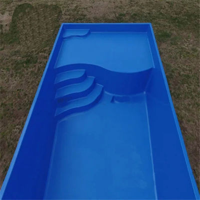 Deep 1.3m Fiberglass Gelcoat Surface Fiberglass FRP Bathtub