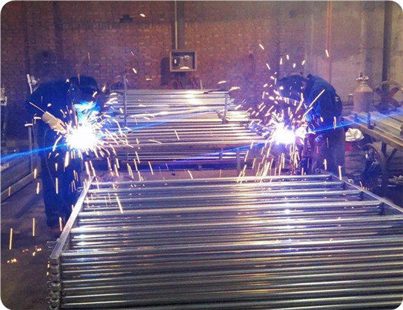corral panels welding processing