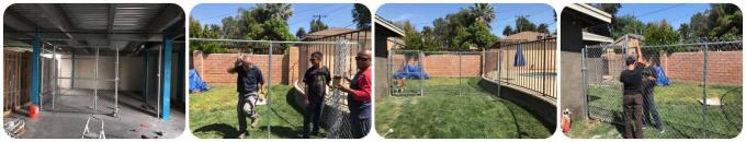 Chain Link Temporary Fence Barriers For Light Residential / Heavy Commercial Area
