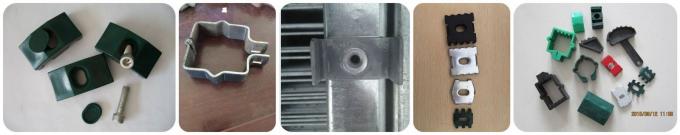 Low Carbon Steel Wire Welded Metal Fence Panels Corrosion Resistance Anti - Aging