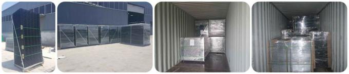 Low Carbon Steel Wire Welded Metal Fence Panels Corrosion Resistance Anti - Aging
