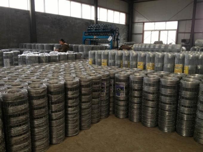 High Tensile Farm Hinge Joint Field Fence With Hot Dipped Galvanized Treatment