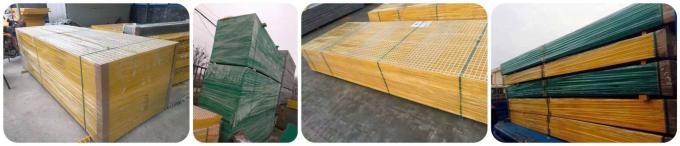 FRP Fiberglass Reinforced Plastic Grating For Stair Treads / Walkways / Drainage Cover