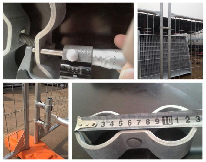 6' X 12' And 6' X 10' Temporary Construction Fence Panels AS 54687-2007 Certification