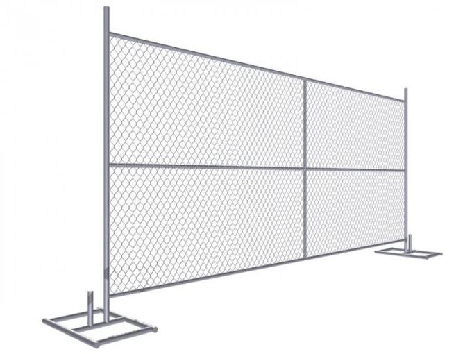 High quality 6ft x 12ft 6ft x 10ft galvanized temporary chain link panels for temporary tree protection