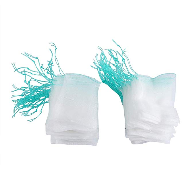 fruit cover bags with green string