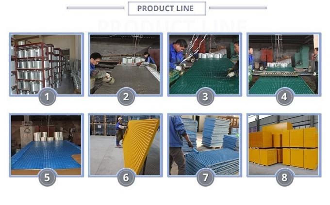 frp grating processing 
