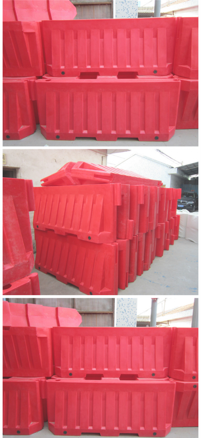 2m Blowing Or Roadway Safety Water Filled Crash Barriers