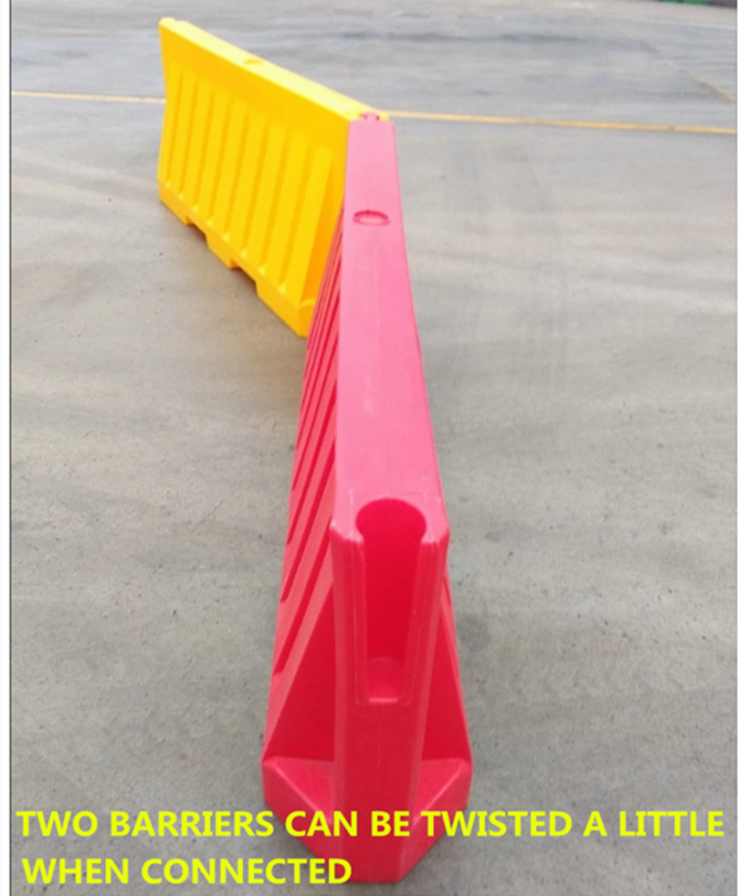 2m Blowing Or Roadway Safety Water Filled Crash Barriers