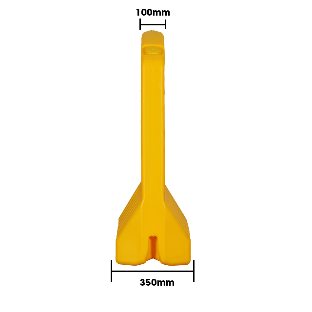 1.0 * 1.2m Water Traffic Barriers Road Safety PE Material