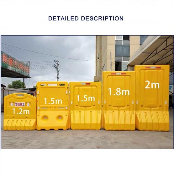 1.2m,1.5m, 1.8m, 2.0m Water Filled Safety Barriers For Sale