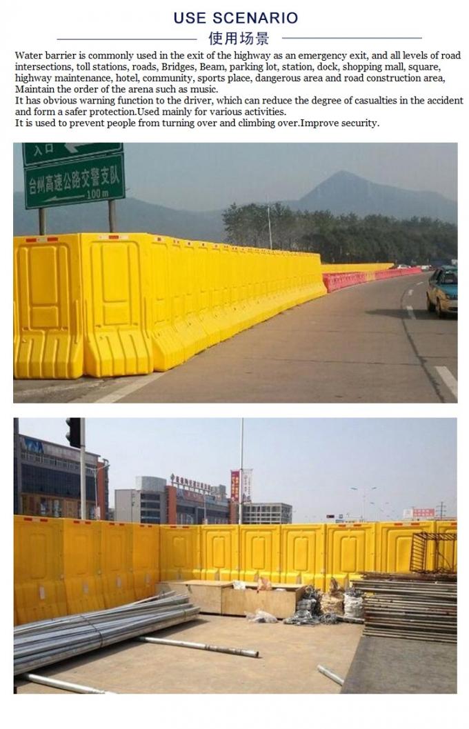  Water Filled Safety Barriers For Sale