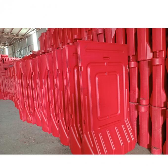 Red  Water Filled Safety Barriers For Sale
