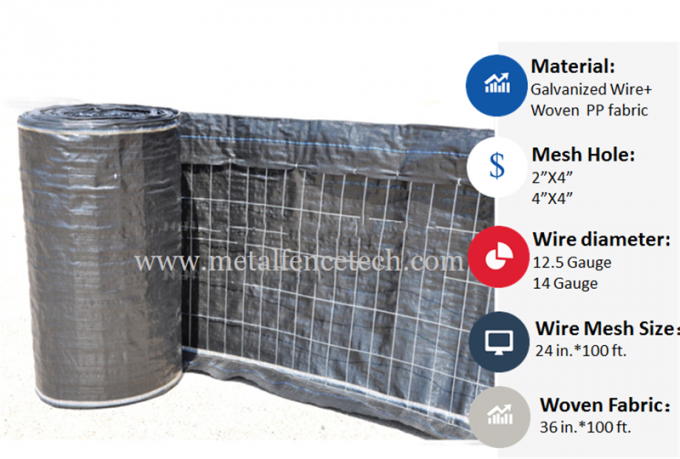 Black Sediment Erosion Control Fence Barrier Suppliers