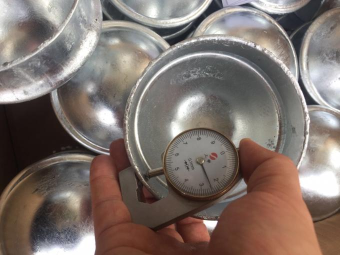 Galvanised Round Post Cap 80NB wall thick