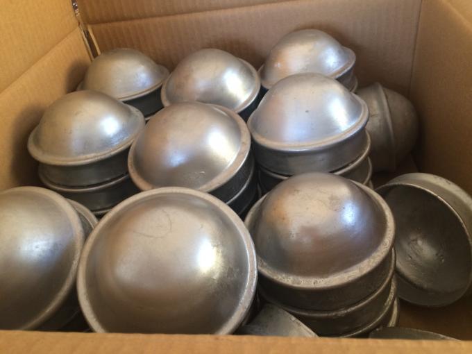 Galvanised Round Post Cap 80NB  packed in carton