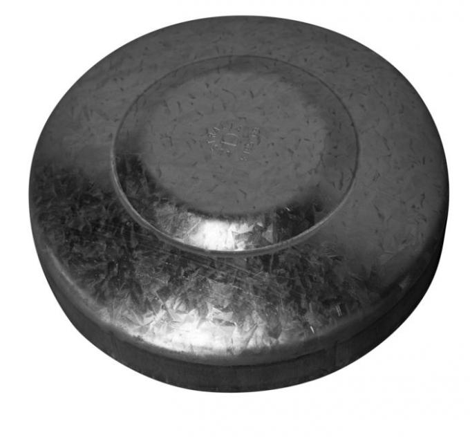 Galvanised Round Post Cap 150NB 