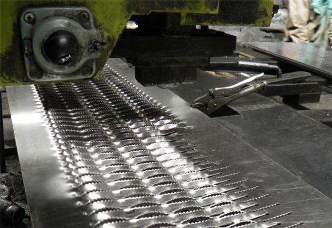 Grip Strut Stair Treads process