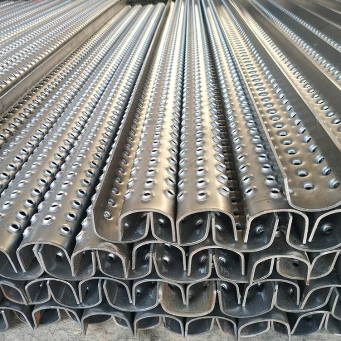 Galvanized Perf-O Grip ladder rungs Safety Grating 