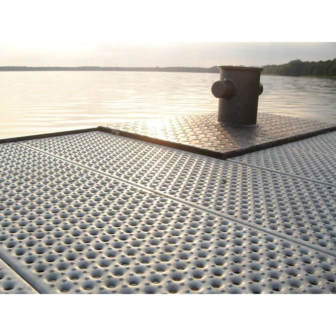 Galvanized Perf-O Grip Safety Grating Walkway & Stair Treads 