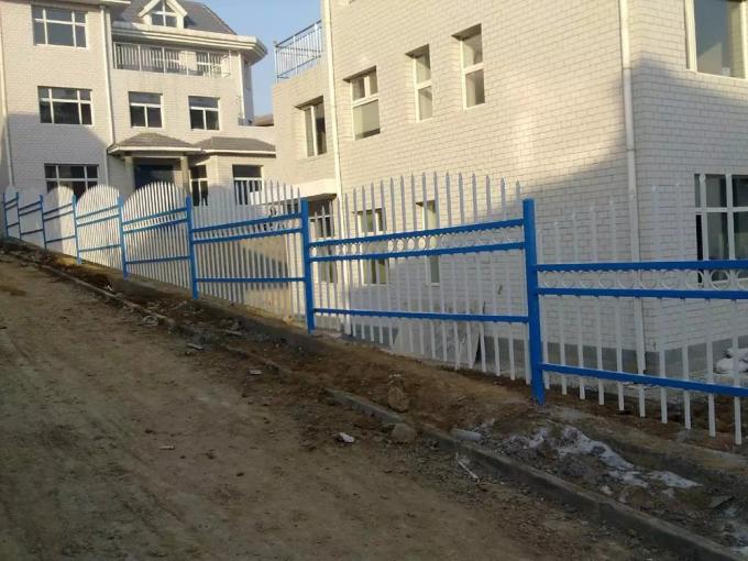 Fence Solution For Mountains Slopes Tubular Steel Fence 