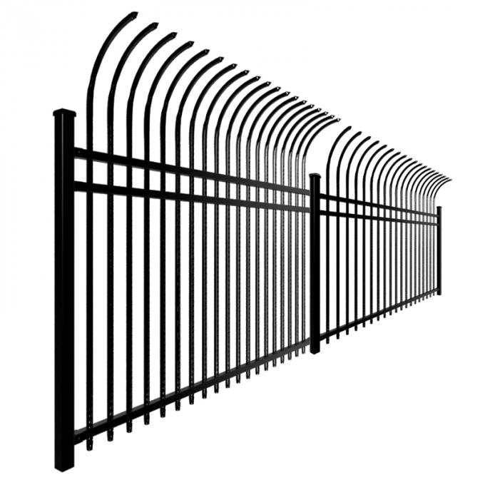 2.1m*2.4m Spear Tubular Garrison Australia Steel Fence