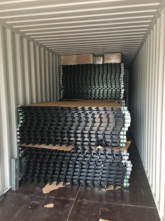 2400mm Width Security Steel Picket Fence Square Tube Welded