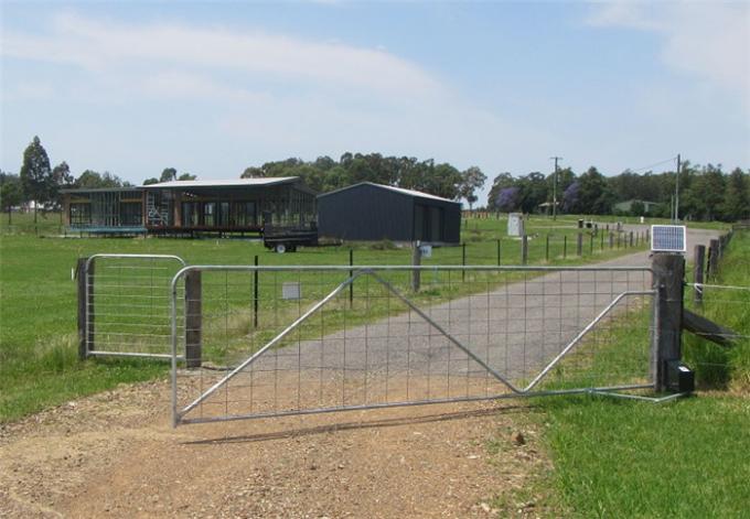 16ft N Brace Farm Gate Iron Wire Mesh 4800x1170mm