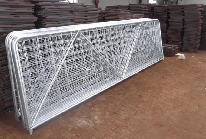 Livestock Wire Mesh Welded Farm Metal Gates 10ft 12ft 16ft