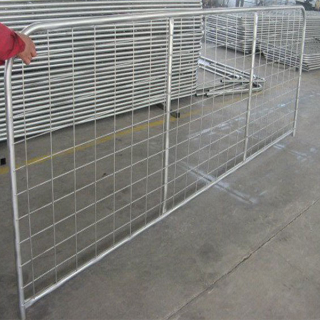 12ft I Brace Farm Gate 3600x1170mm Steel Pipe For Livestock