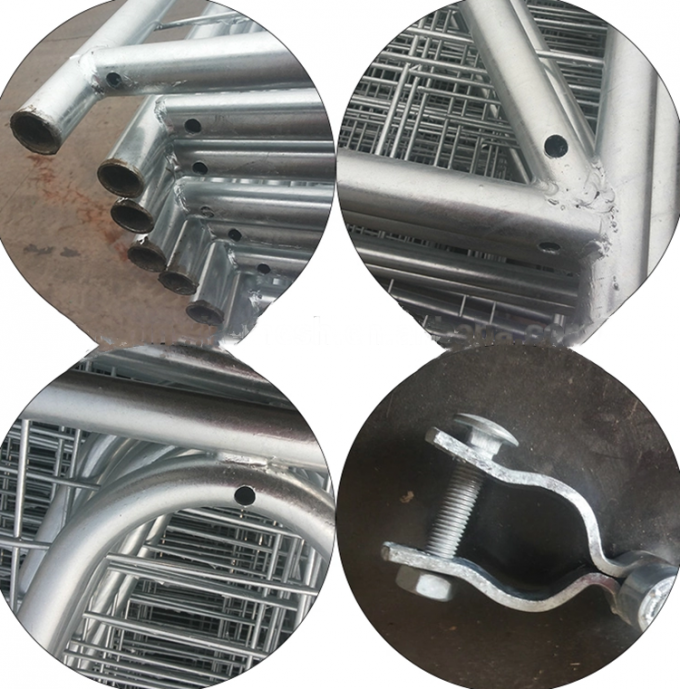 12ft I Brace Farm Gate 3600x1170mm Steel Pipe For Livestock