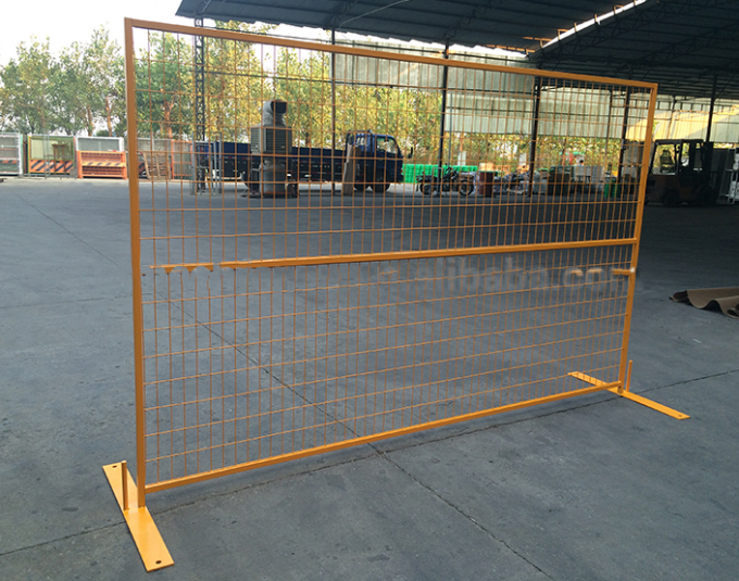 Canada Removable Temporary Fence 8'*10' 6'*10' 4'*10' Size