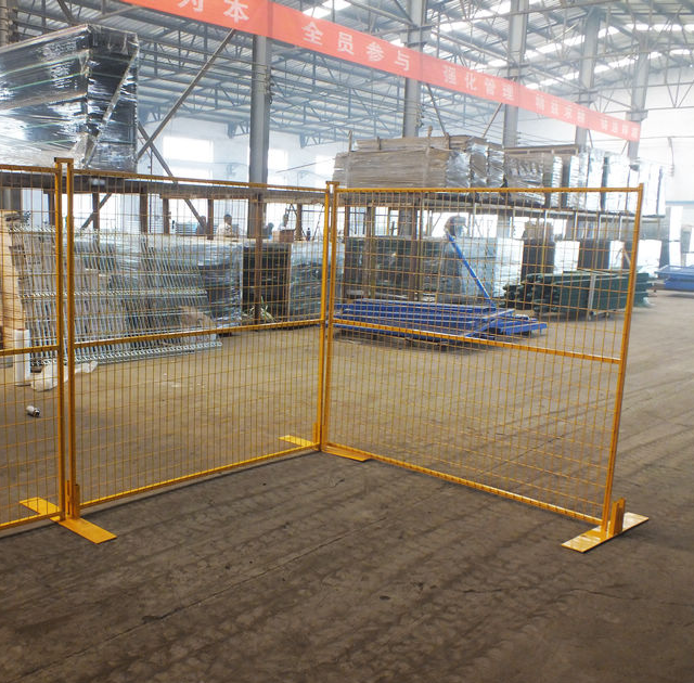 Canada Removable Temporary Fence 8'*10' 6'*10' 4'*10' Size