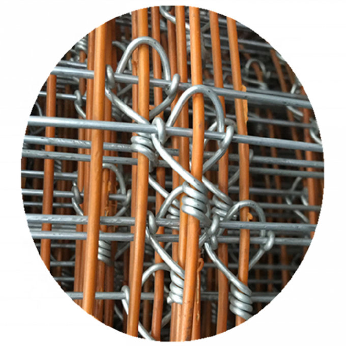 Fixed Knot Wire Farm Fence 2m X 50m For Horse Sheep And Deer