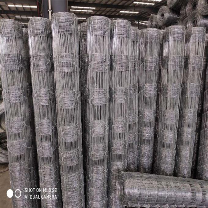 0.9 X 100m Hinge Joint Fencing For Farm And Field 2mm Wire