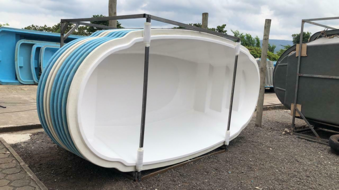 FRP Outdoor Adult Kids Inground Swimming Pool Fiberglass
