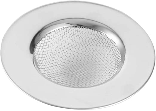 Kitchen Sink Strainer Stainless Steel Mesh Screen Bath Drain Filter 
