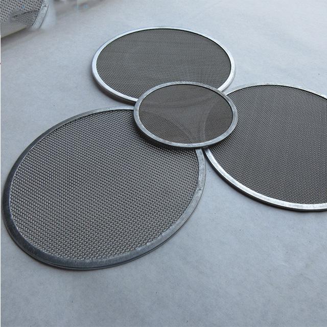 Stainless Porous Mesh Sintered Stainless Steel Filter Disc 