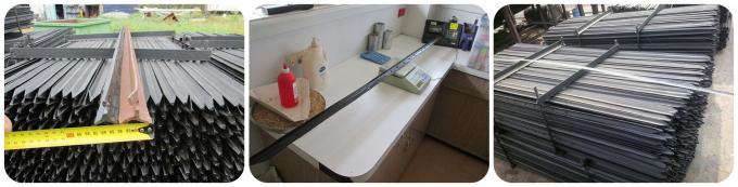 Black Painted Metal Y Style Fencing Post Australia Standard High Strength