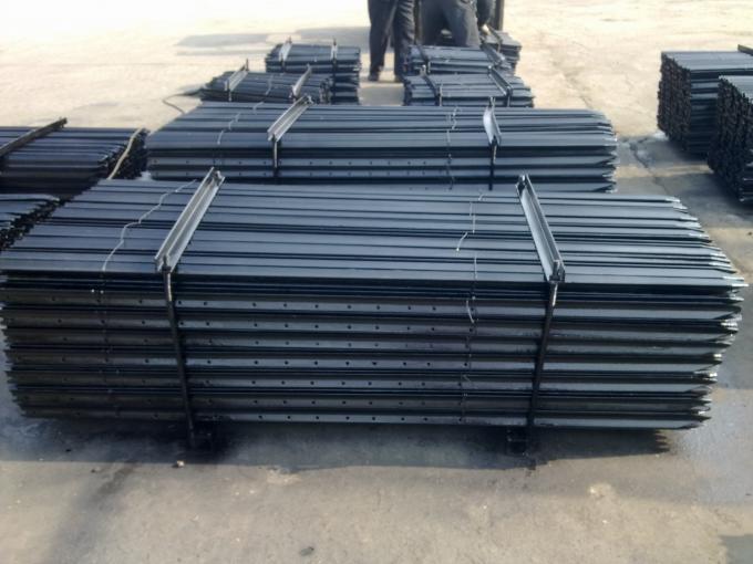 Black Painted Metal Y Style Fencing Post Australia Standard High Strength