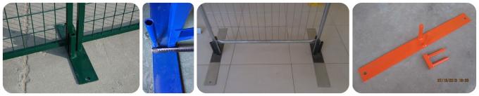 Popular Canada Temporary Fence Barricade , Safety Temporary Site Fencing