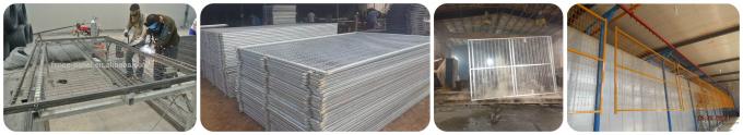 Popular Canada Temporary Fence Barricade , Safety Temporary Site Fencing