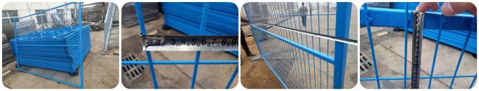 Popular Canada Temporary Fence Barricade , Safety Temporary Site Fencing